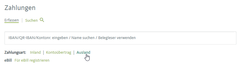 Wie Erfasse Ich Eine Inlandzahlung Im E-Banking? - Migros Bank