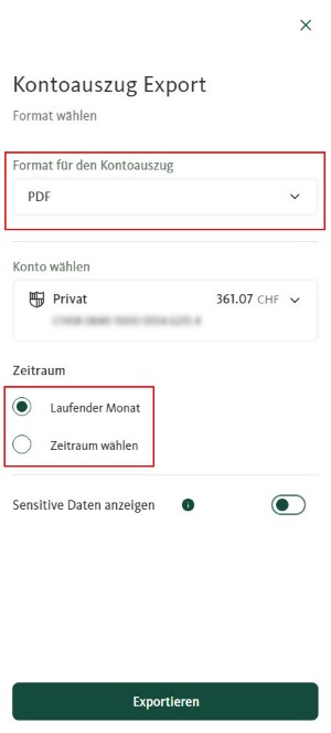 Wie Erstelle Ich Einen Kontoauszug Online? - Migros Bank