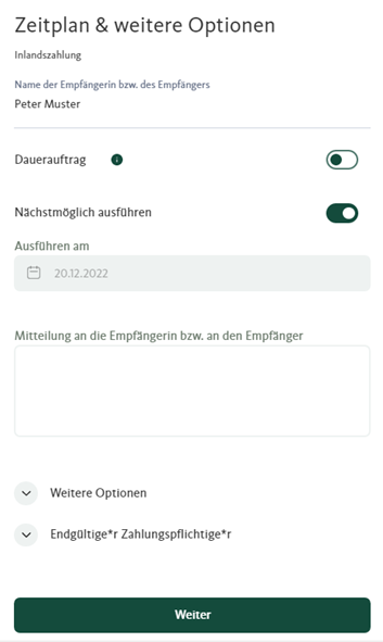 Wie Erfasse Ich Eine Zahlung Im E-Banking? - Migros Bank